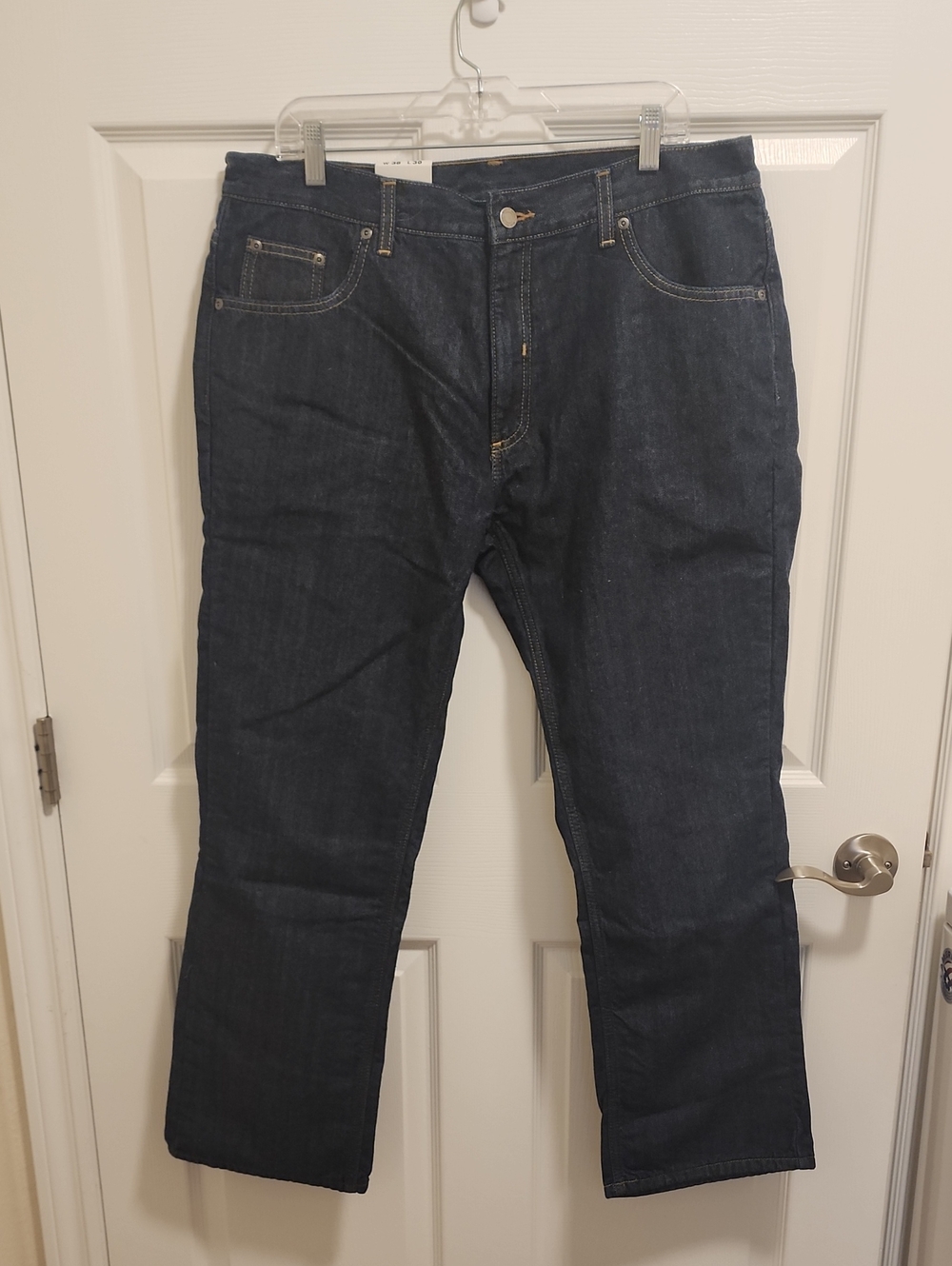 Member's Mark- Flannel Lined - Straight Fit Jeans - 38 X 30
